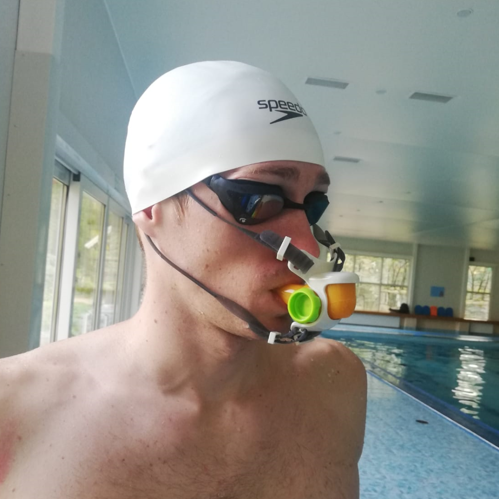 World Champion Kirill Prigoda and O2Champ breathing trainer